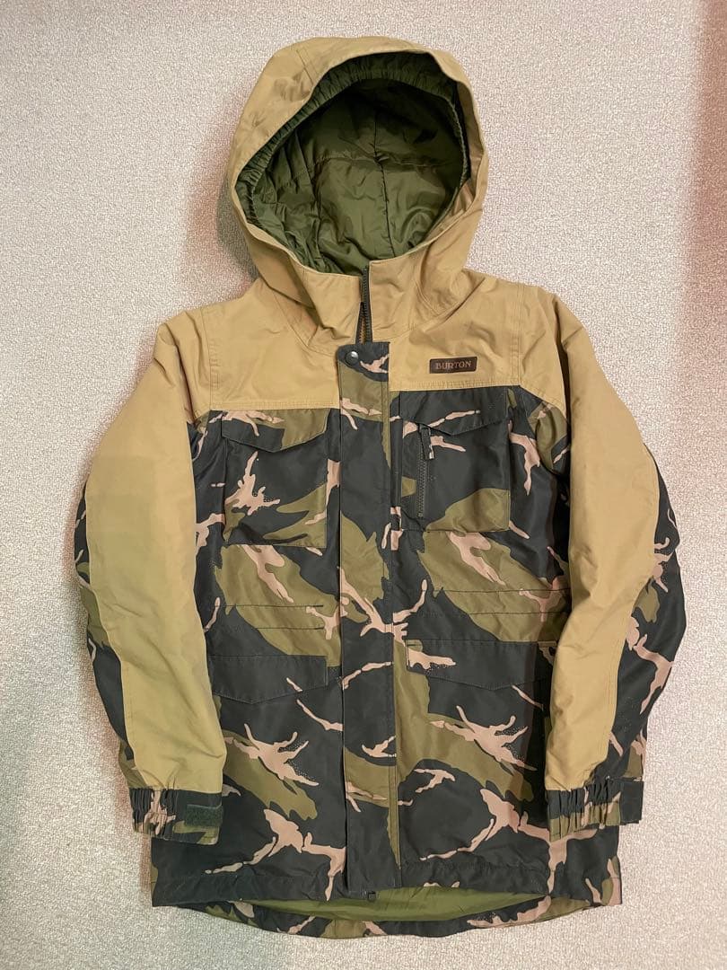 Burton BOYS COVERT JK/20537 カモフラージュ L
