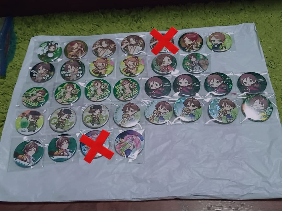 うらたぬき 缶バッジ 浦島坂田船 グッズ