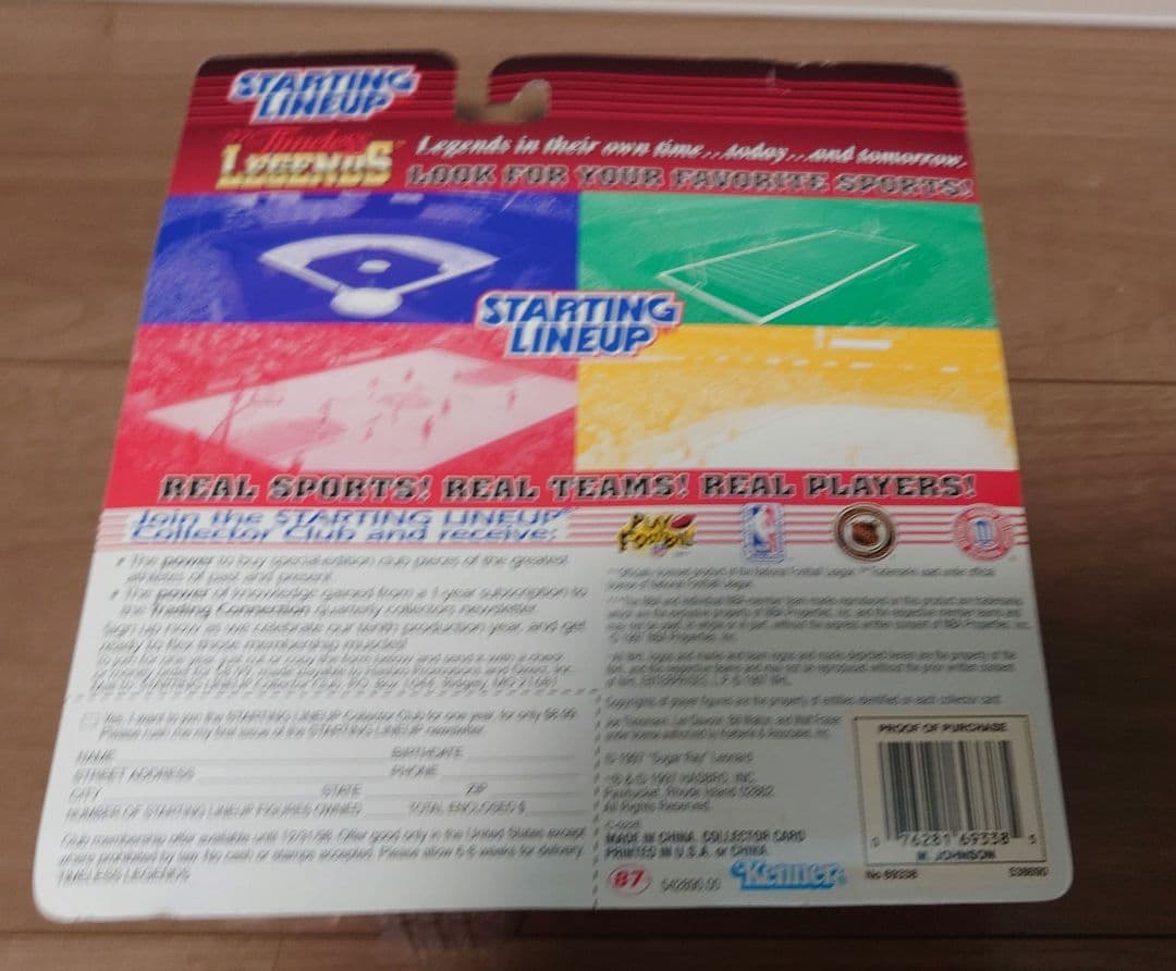 マイケル・ジョンソン フィギュア ゴールスパイク版 200m 400m 世界記録