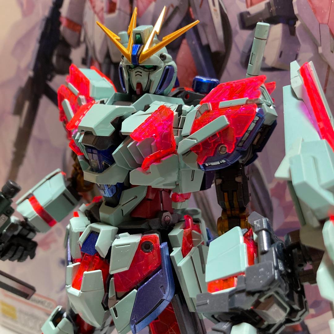 MGナラティブガンダム Ver.Ka フルメタリック塗装