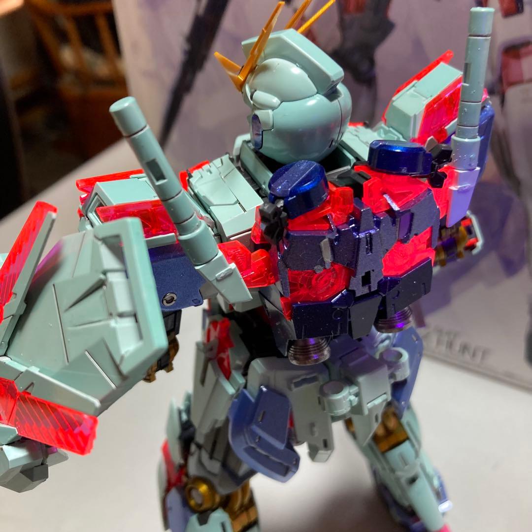 MGナラティブガンダム Ver.Ka フルメタリック塗装