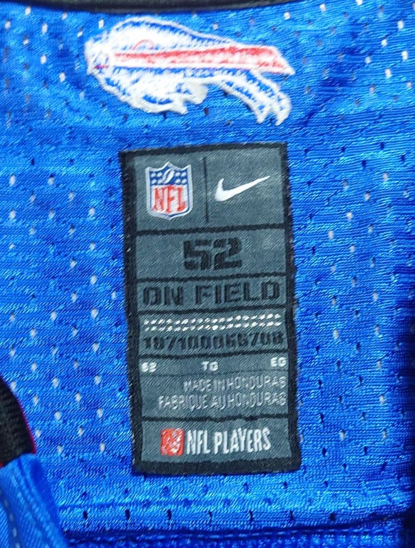 NFL ビルズ スティーブ・ジョンソン リミテッドジャージ【52/2XL】