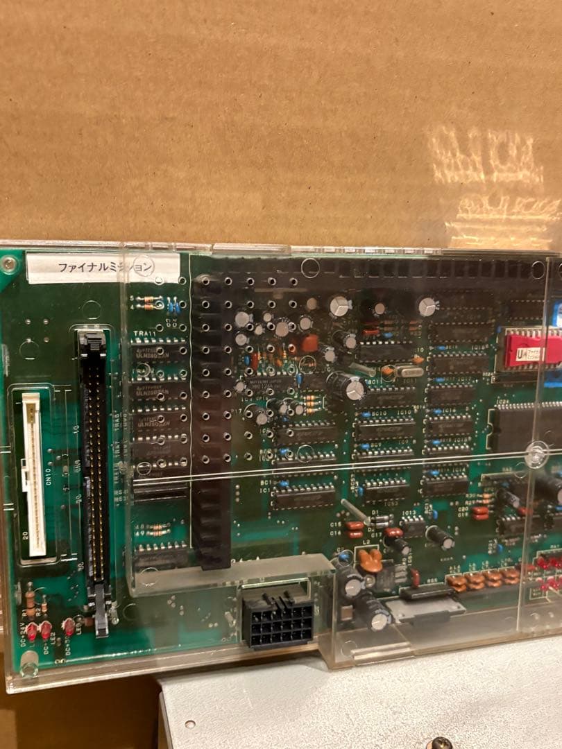 パチスロ 4号機アルゼ ファイナルミッション 基板リールパネル 載せ替えユニット