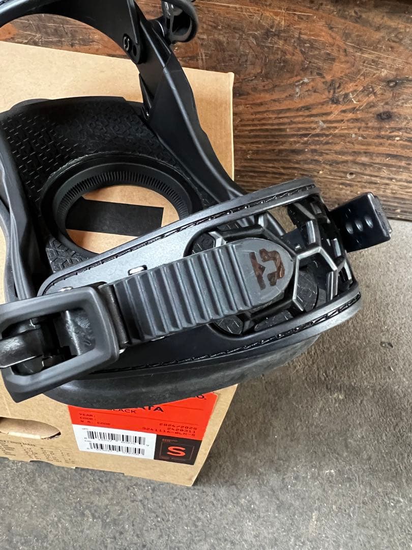 UNION STRATA ビンディング ブラック S 24-25