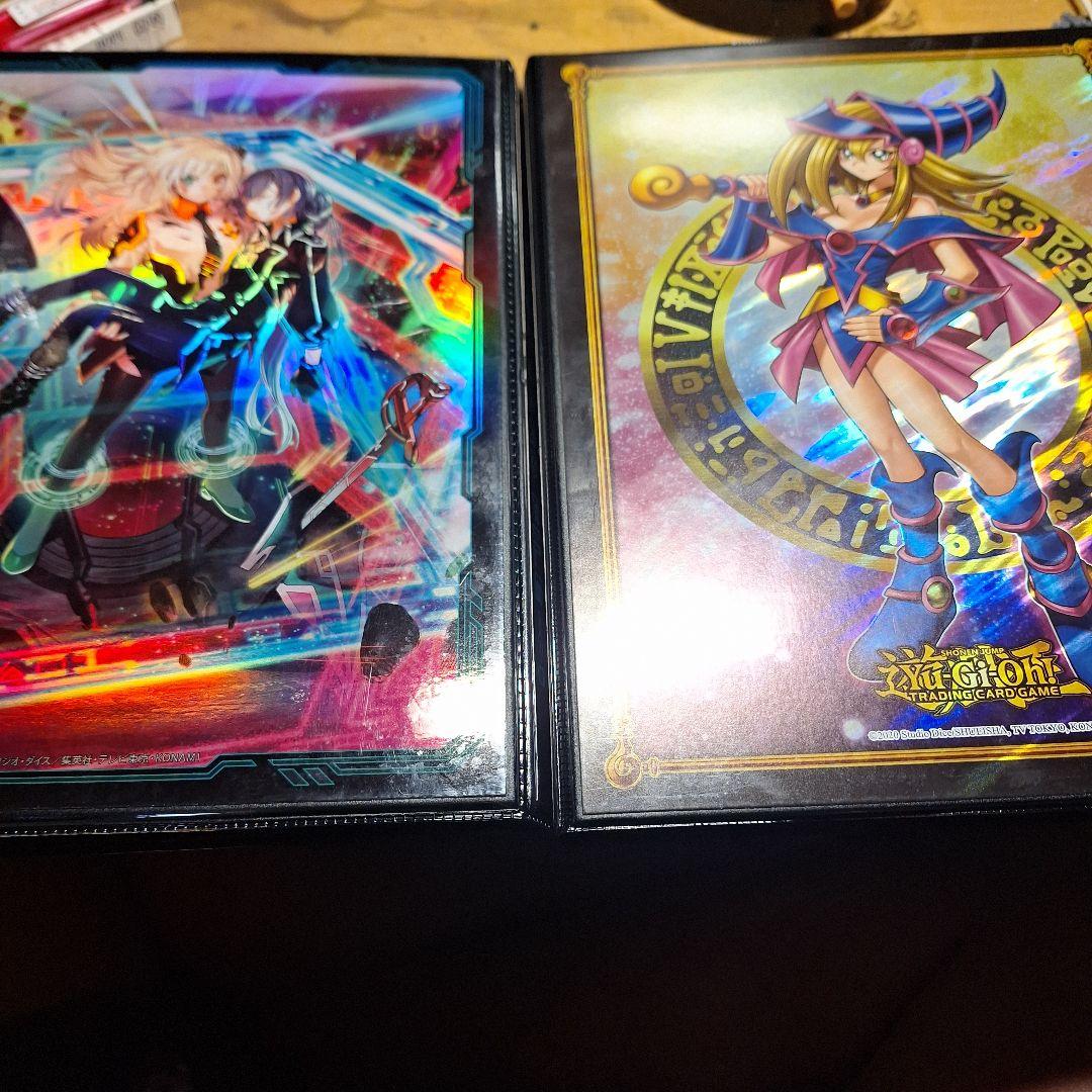 遊戯王　ファイル二冊+ブラックマジッシャンガール25th　高額カードまとめ売り