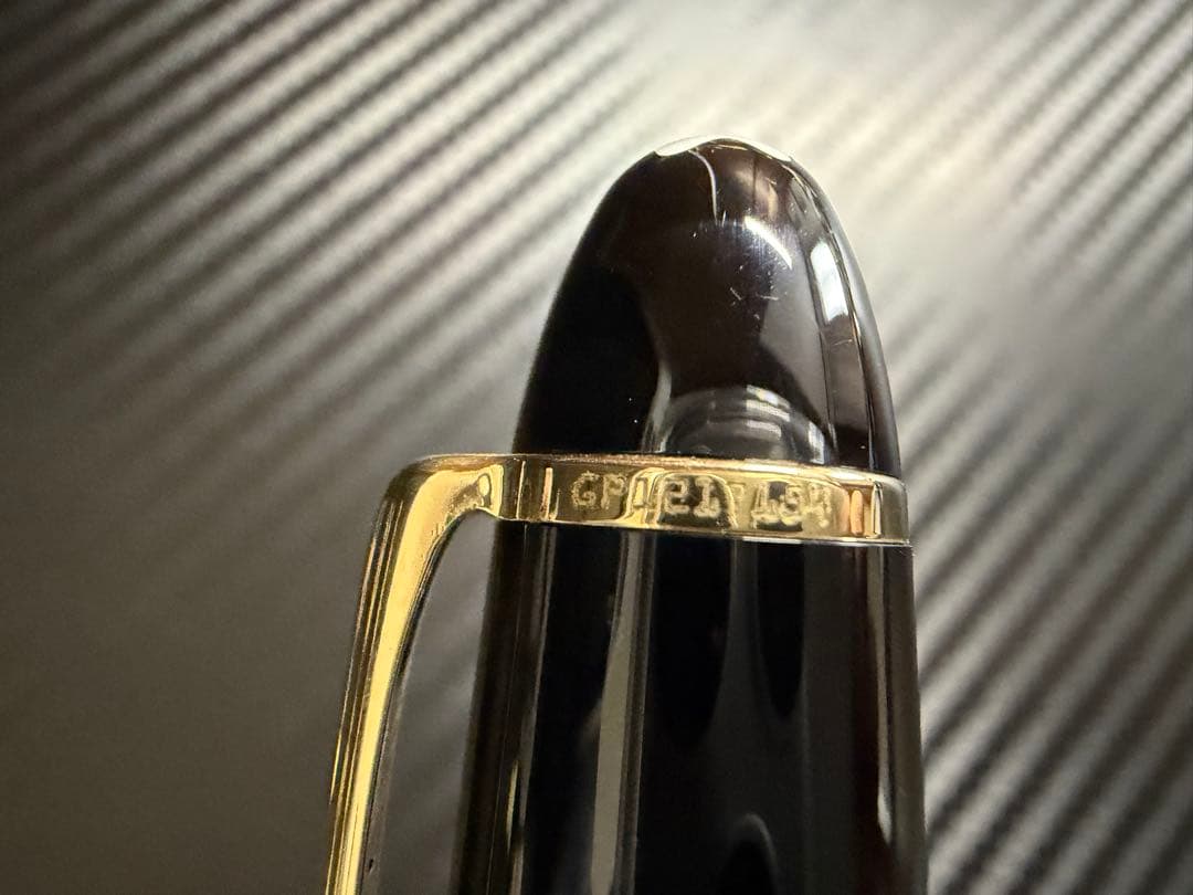 未使用に近い モンブラン マイスターシュテュック 146 中白 B 太字 万年筆