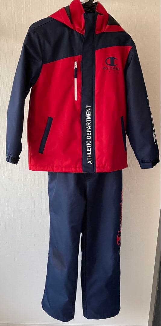 Champion 子ども用 スキーウェア 赤と紺　サイズ150