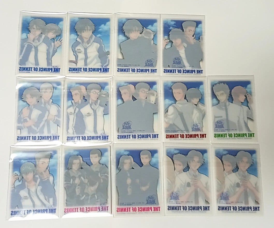 29,テニスの王子様　シャイニングクリアカード　制服　ジャージ　14枚セット