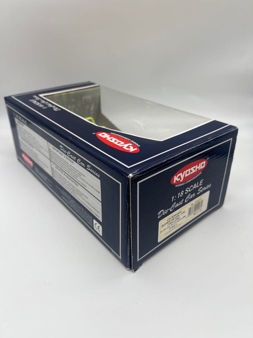 No416ミニカー1/18箱ありCATERHAM SUPER SEVEN JPE