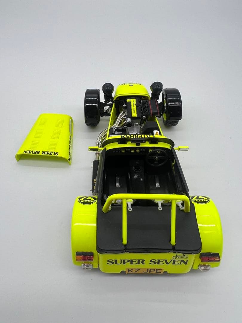No416ミニカー1/18箱ありCATERHAM SUPER SEVEN JPE