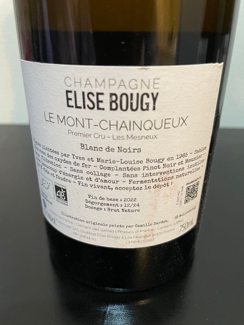 a*a様 Elise Bougy／エリーズ ブジィ　シャンパン