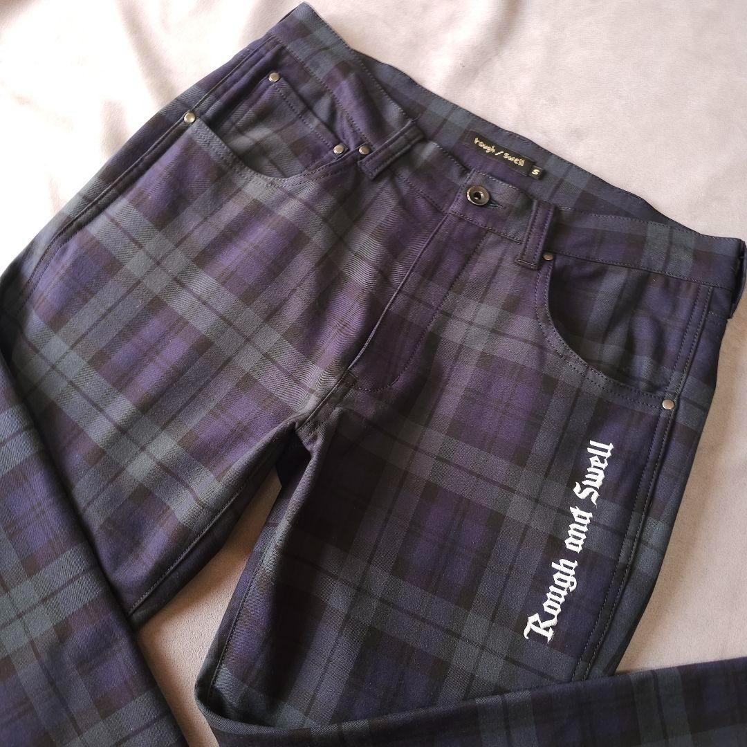 【ラフアンドスウェル】2022年ブラックウォッチ柄 ストレッチゴルフパンツS