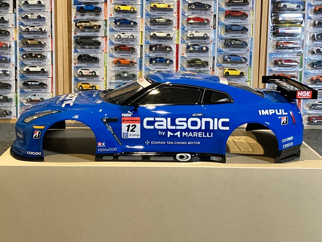 タミヤ ラジコン RC 日産 GT-R R35 塗装済 スペアボディ