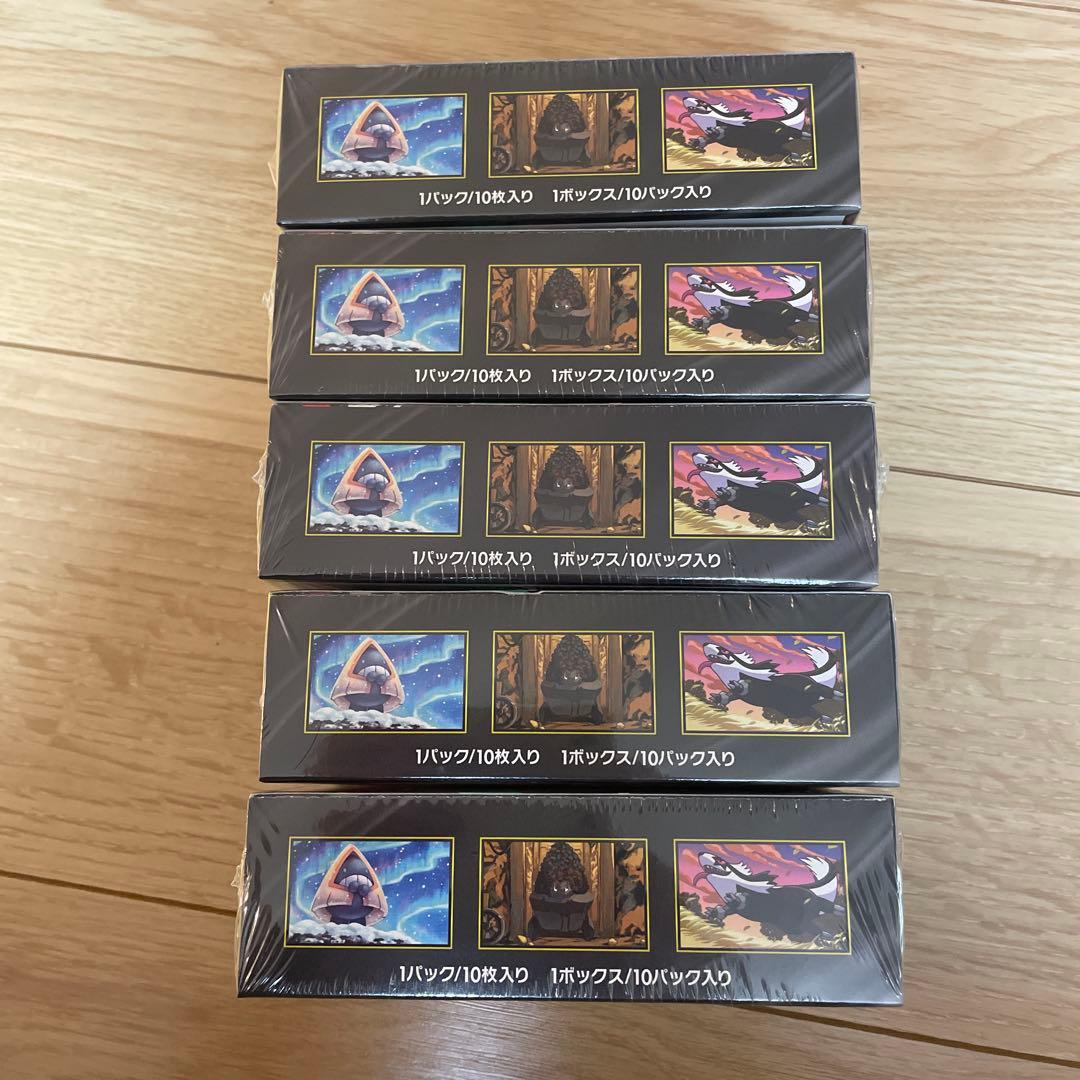 【新品未開封シュリンク付き】ポケモンカード MEGAドリームex 5BOX