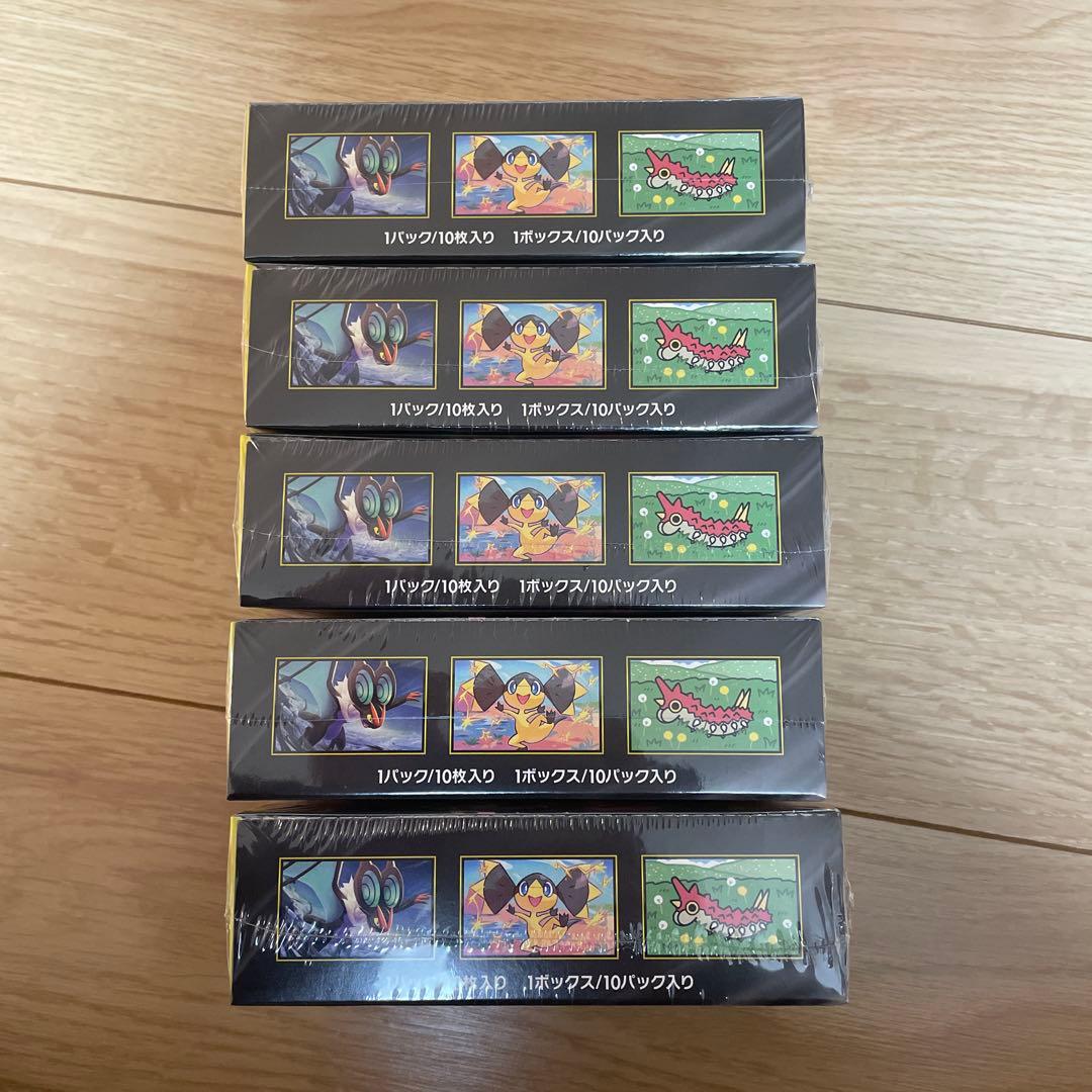 【新品未開封シュリンク付き】ポケモンカード MEGAドリームex 5BOX