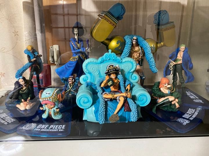 フィギュアーツzero ワンピース 20th 麦わらの一味　コンプリート