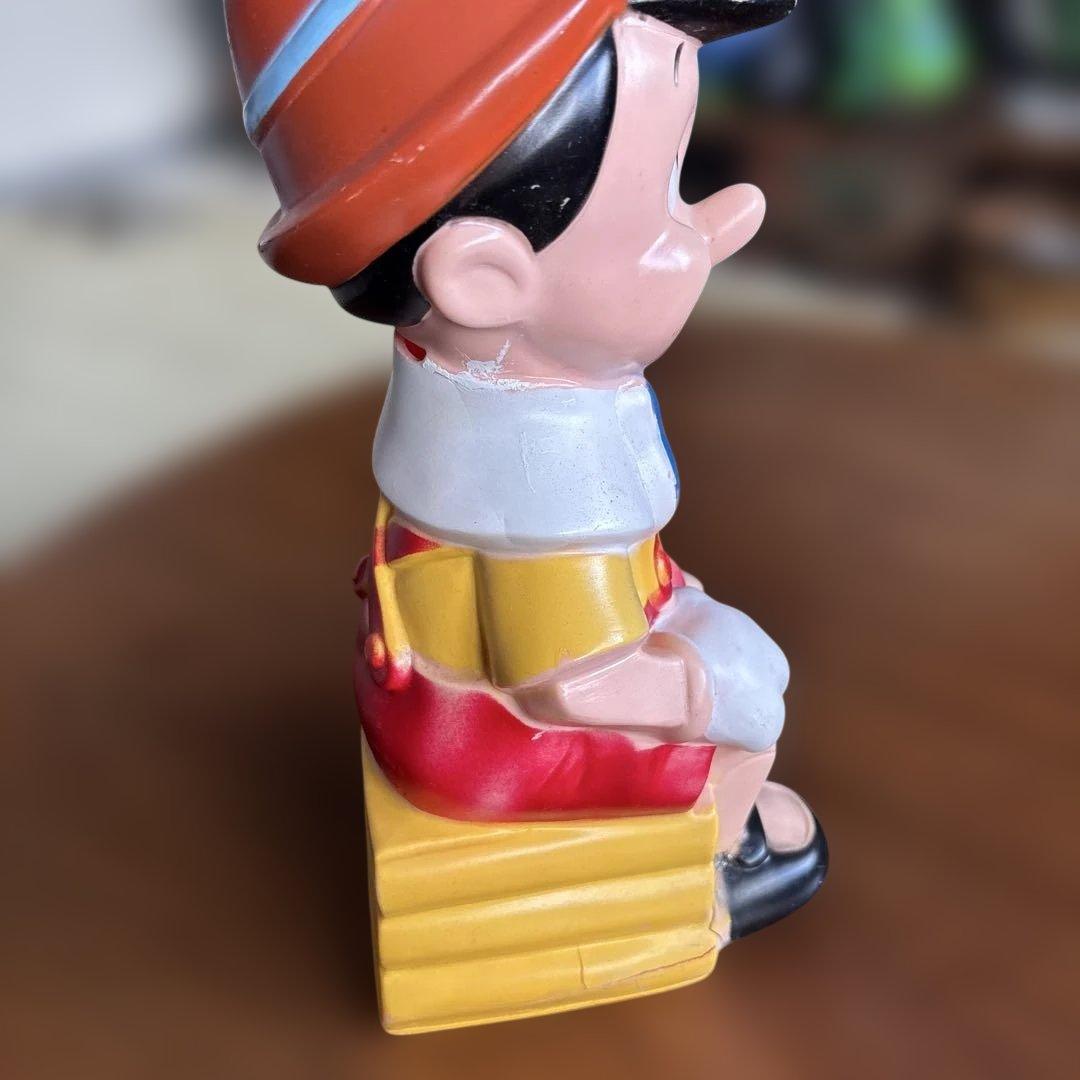 ヴィンテージ　ソフビ　ピノキオ