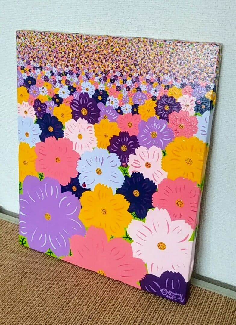 ハッピー太陽画家　小楠アキコ　ハッピーコスモス　作品