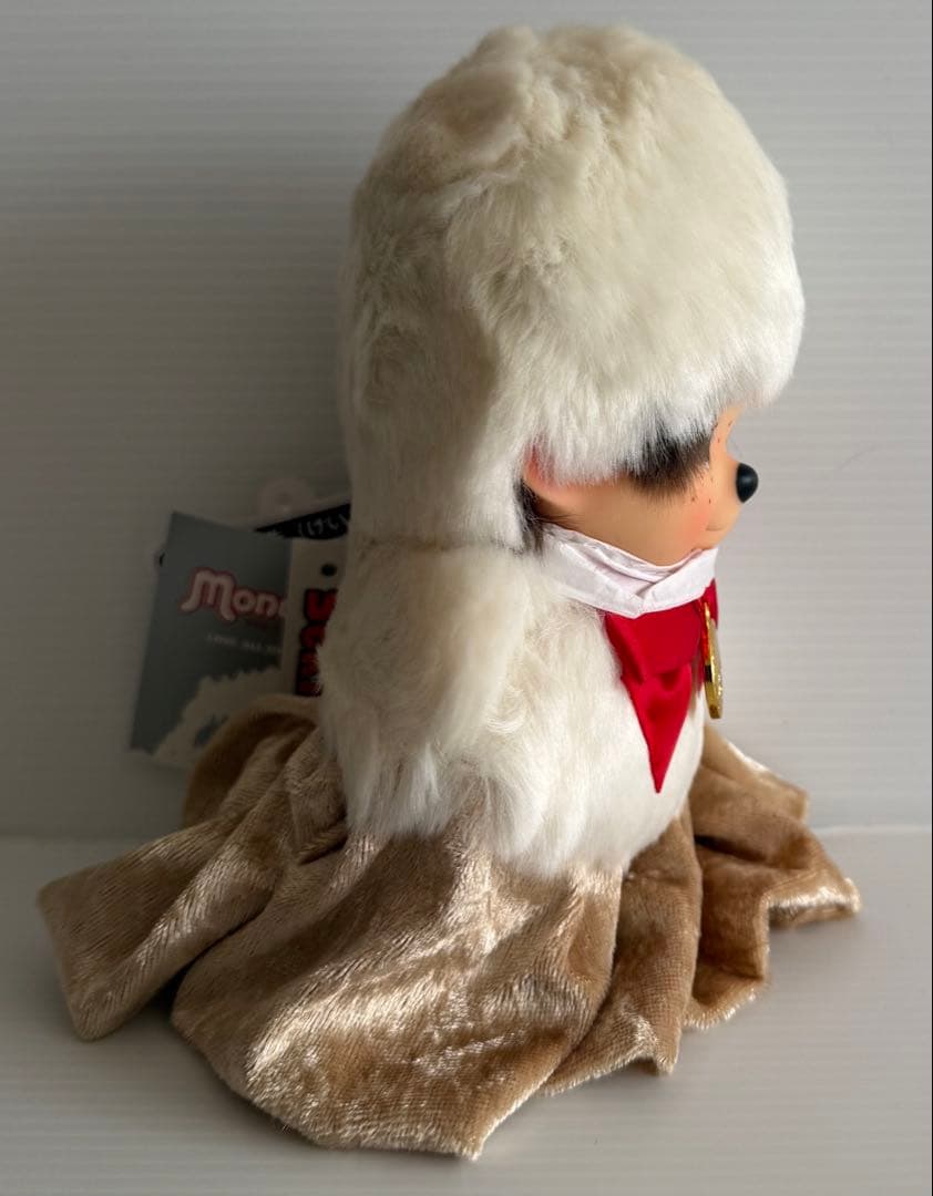 モンチッチFurMonchhichi CharmMascotBeige 未使用品