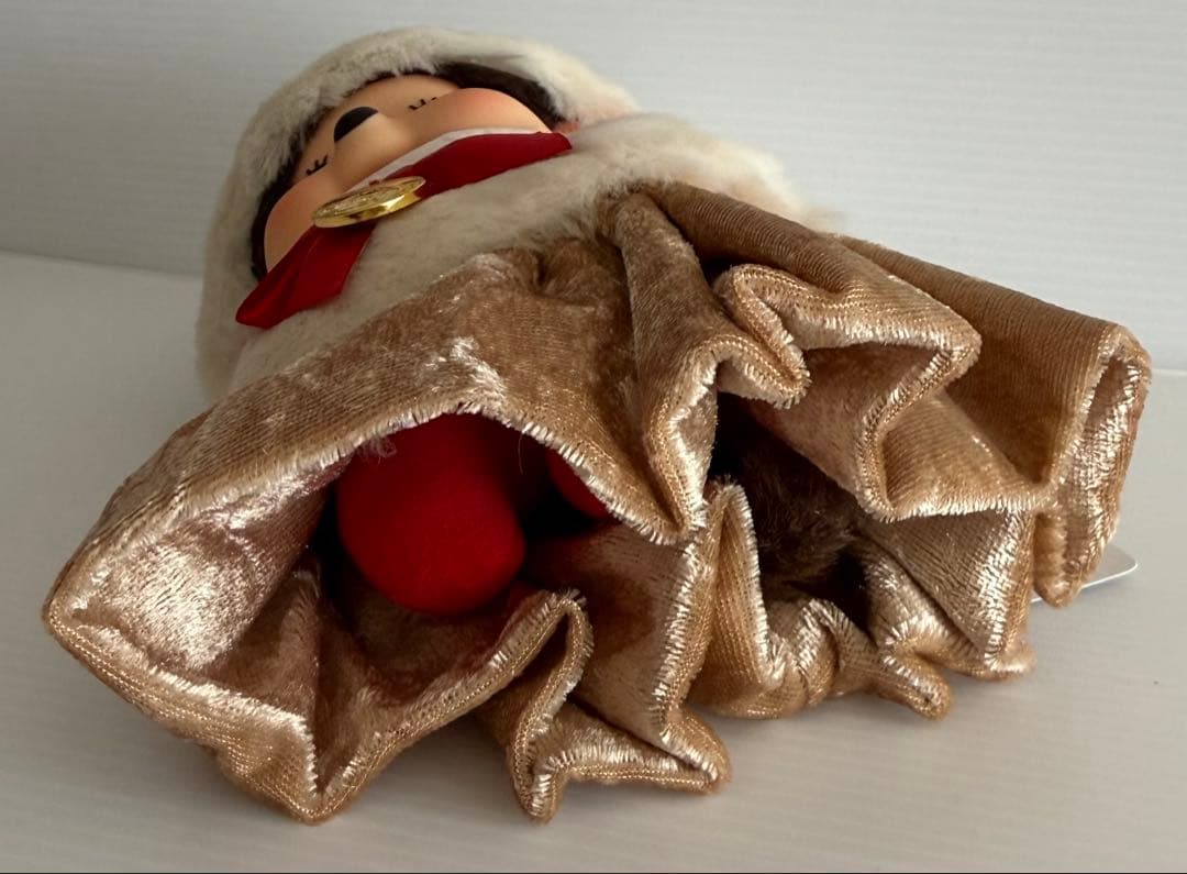 モンチッチFurMonchhichi CharmMascotBeige 未使用品