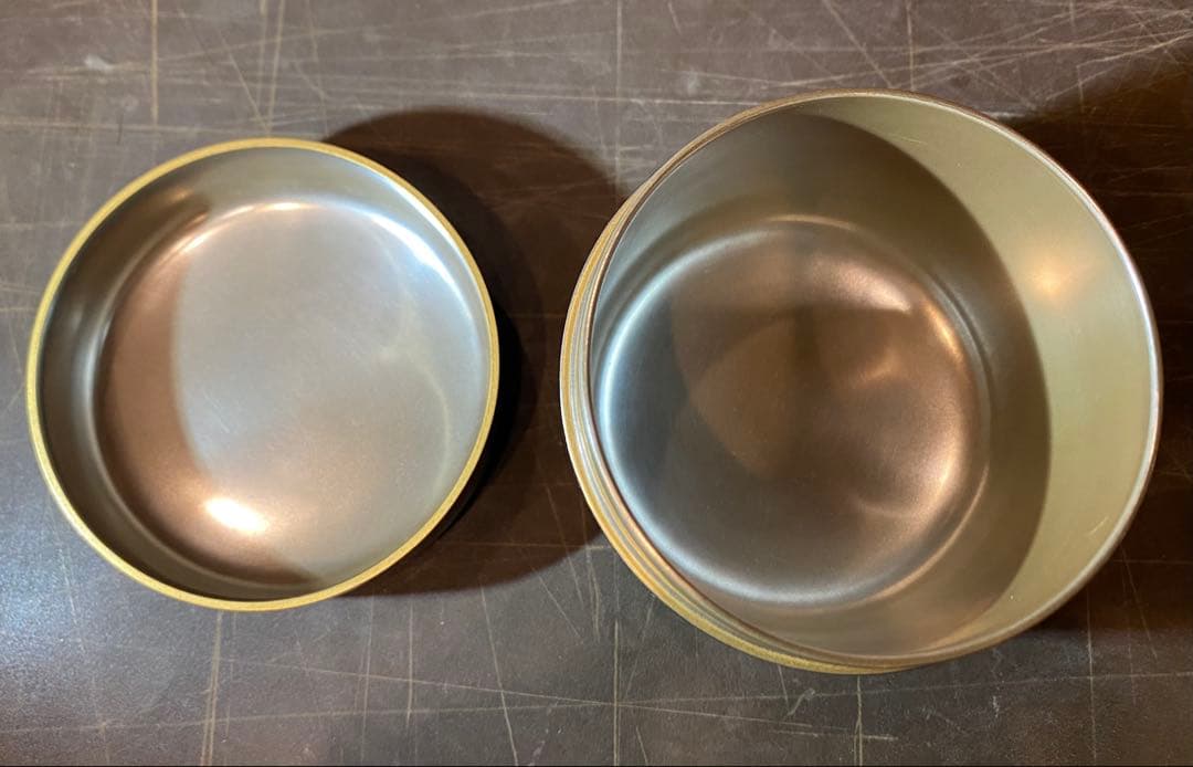 美品　輪島塗　棗　蒔絵・鶴紋　　　　鈴谷鐵五郎作 茶道具・ヴィンテージ