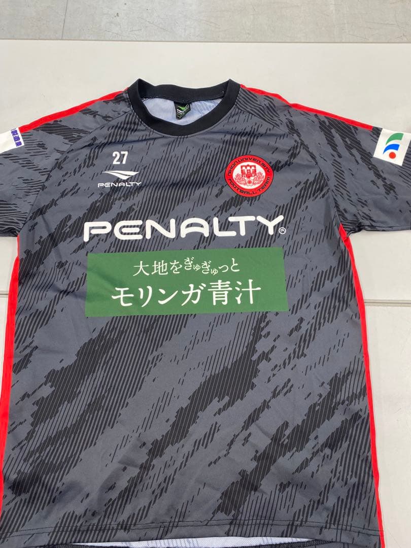 日本大学サッカー部　選手支給品、着用品、超貴重品　PENALTY製　サイズＬ