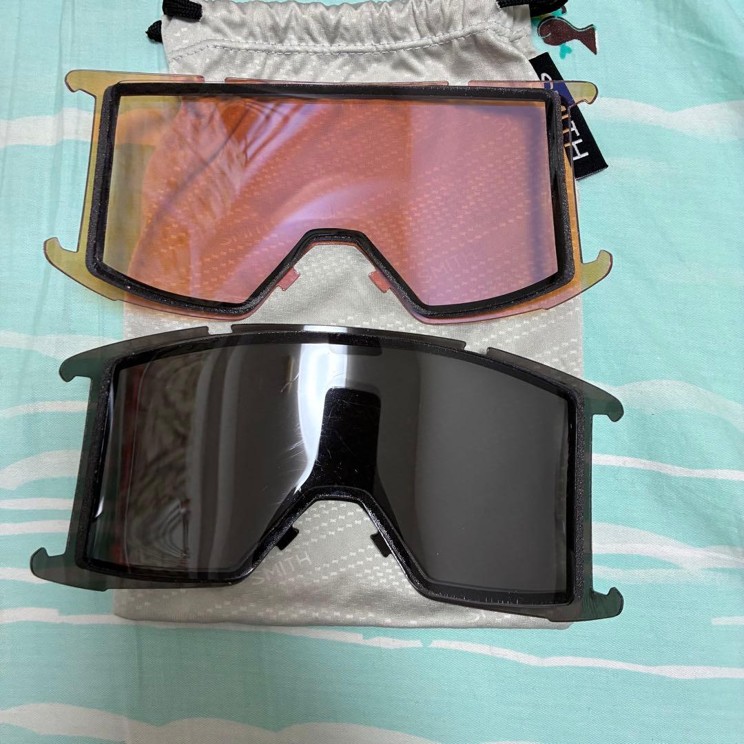 Smith Squad XL ゴーグル Asia fit 平面レンズ