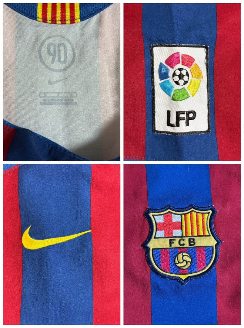 「正規品」バルセロナ 05/06 メッシ ユニフォーム ウェア