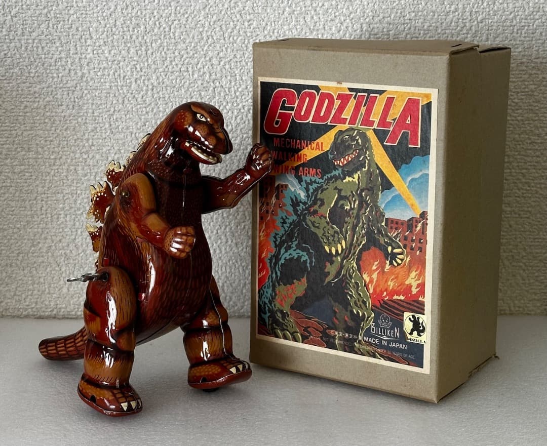 ビリケン ゴジラ ブリキ