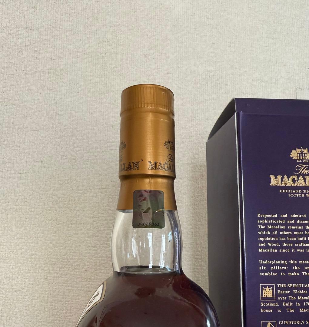 新品 マッカラン 18年 旧瓶 シェリーカスク 2017リリース