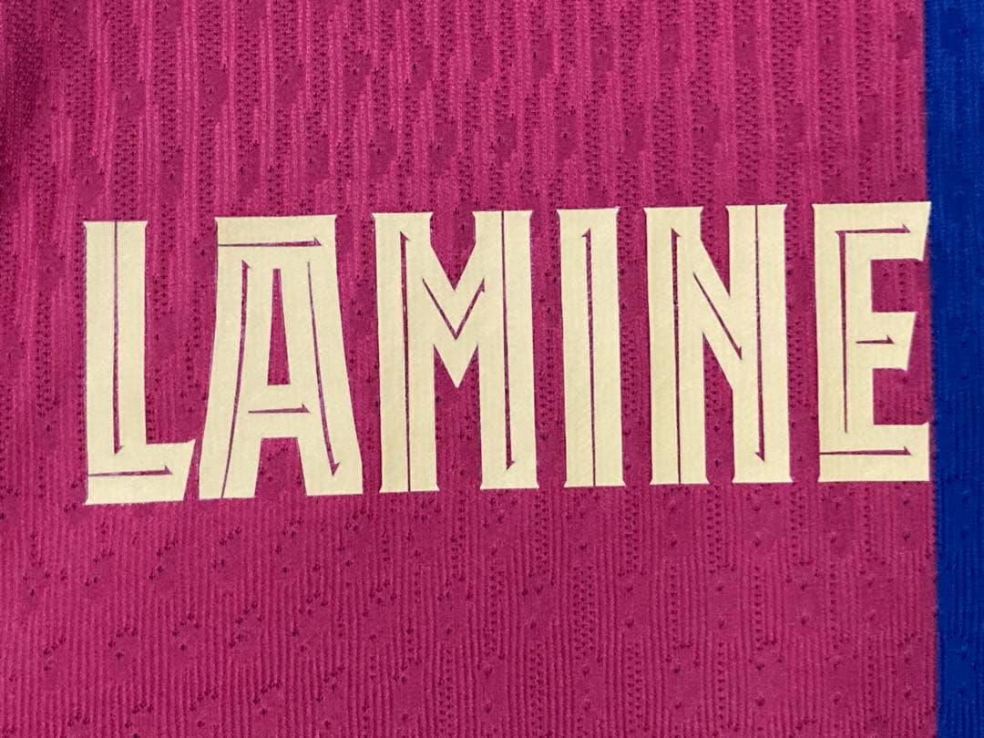 【正規品】ラミン・ヤマル　バルセロナ　24/25 ホームオーセンティック