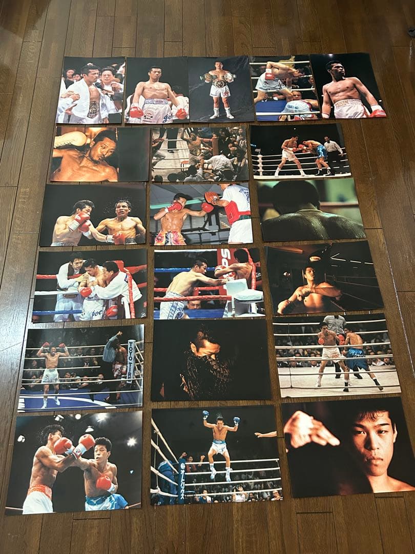 1998年　ボクシング写真セット 20枚　辰吉丈一郎 限定セットNo.0879