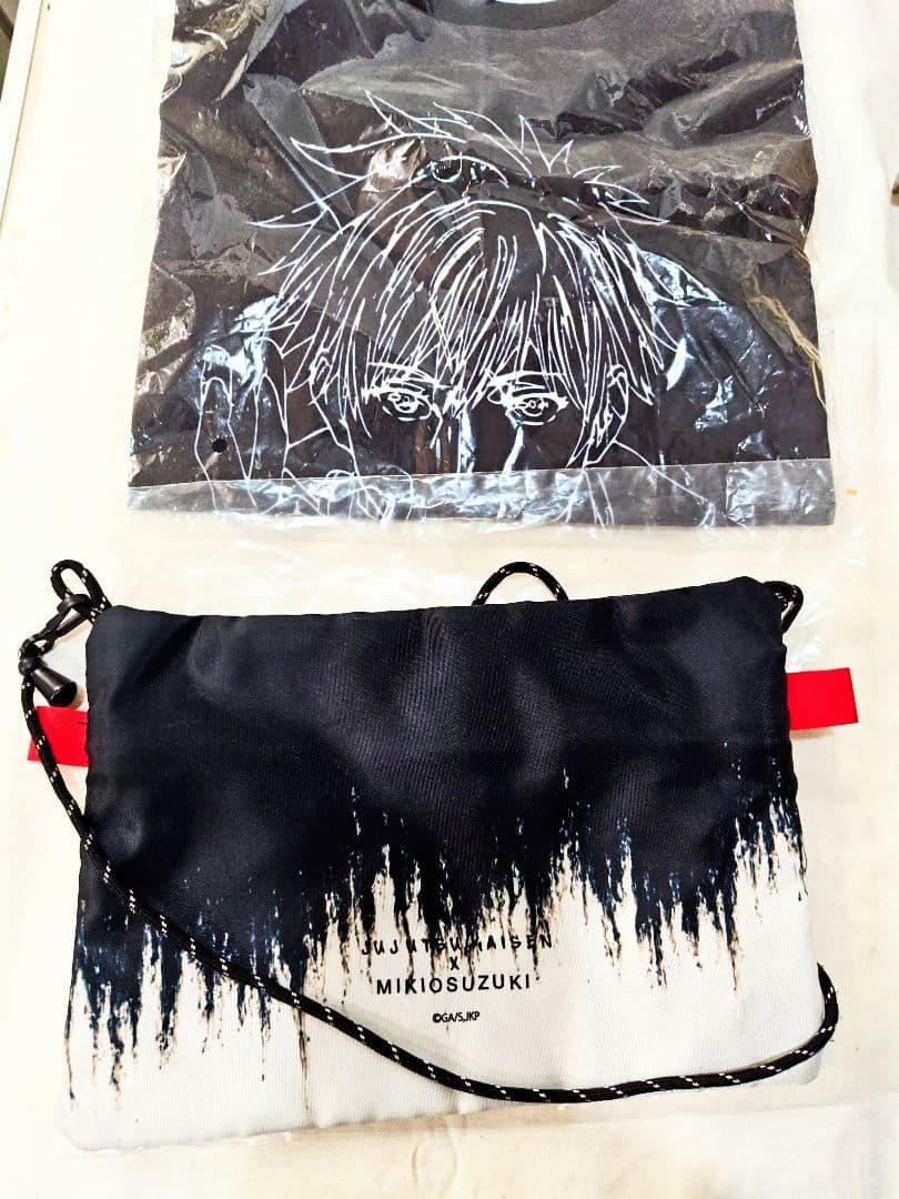 【レア】五条悟　限定Tシャツとショルダーバッグセット