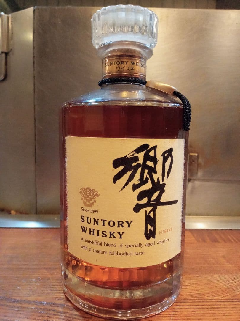 SUNTORY響　OLD瓶　ゴールドラベル　クリスタルトップ