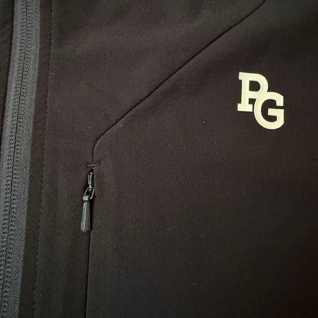 パーリーゲイツ　ジャケット　ブルゾン　黒　L〜XL相当　ジャージ　ブラック　5