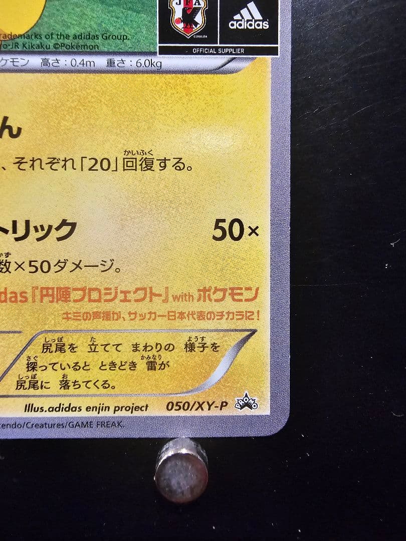 日本代表のピカチュウ：ポケモンNewモン! Book付録 PROMO XYシリ…