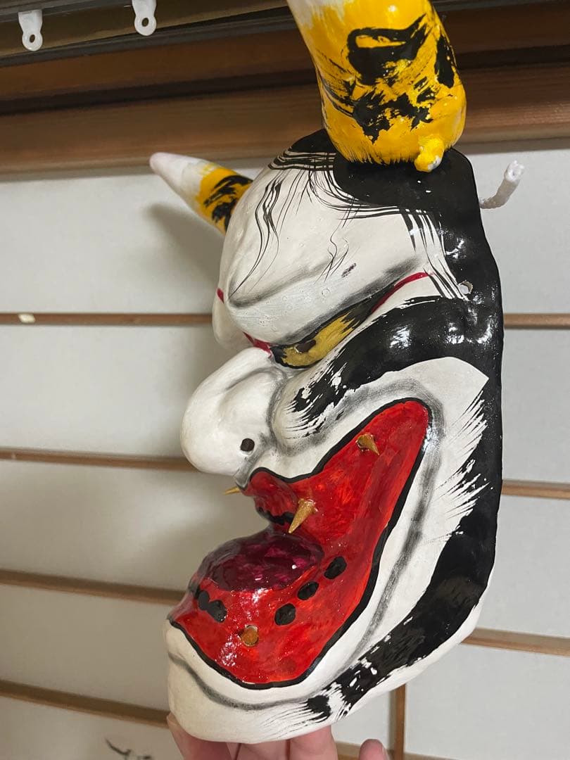 石見神楽　神楽面No.55