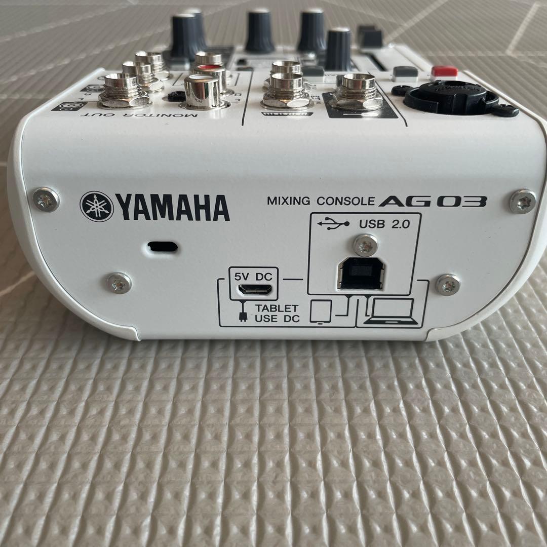 YAMAHA AG03 ミキシングコンソール【箱つき】