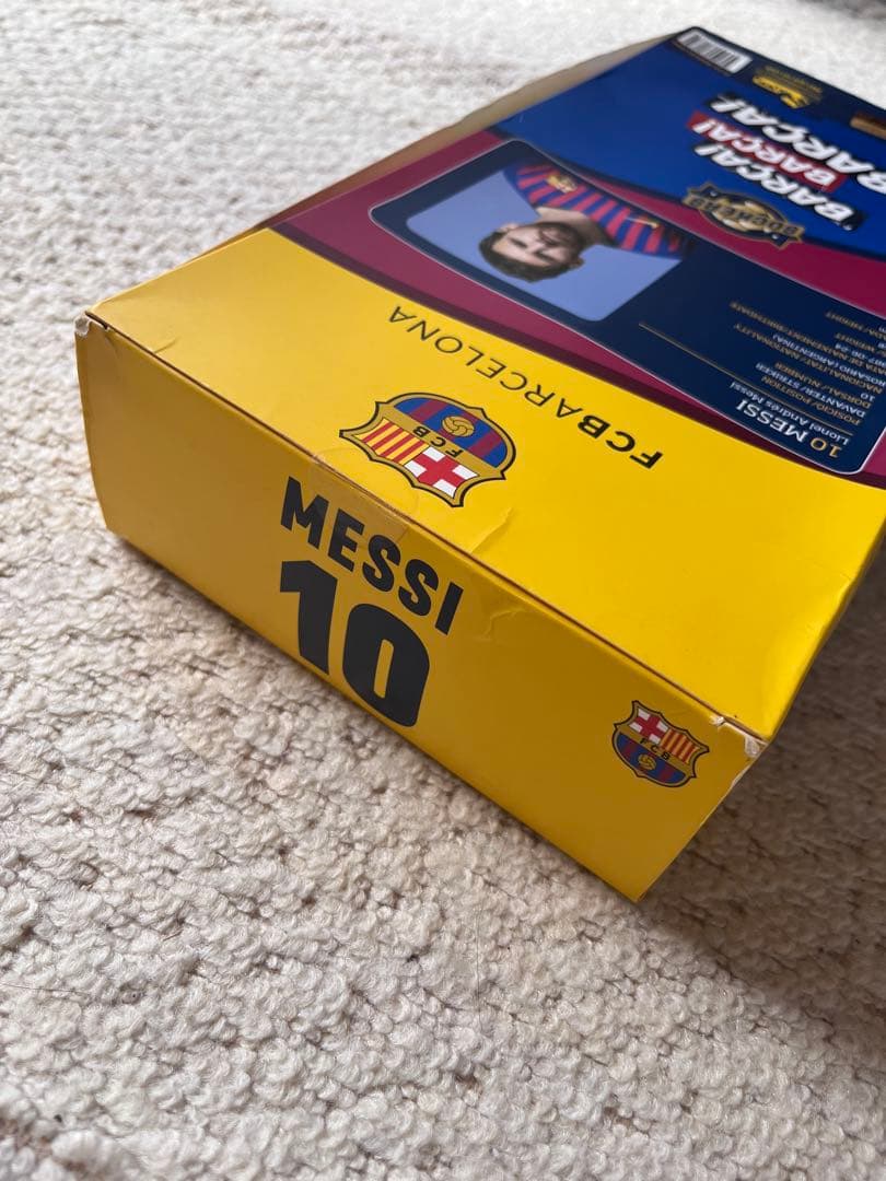 週末SALE‼️リオネル・メッシ FCバルセロナ公式 アクションフィギュア 10番