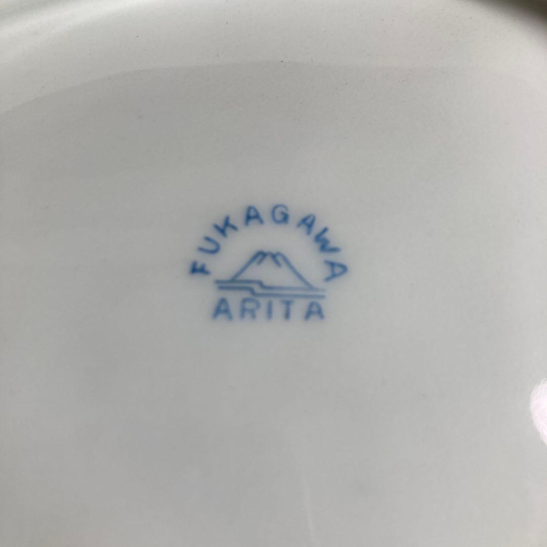 【深川製磁】有田焼の伝統　日本の名窯　深川製磁　輸出里帰り　錦牡丹絵　牡丹形皿