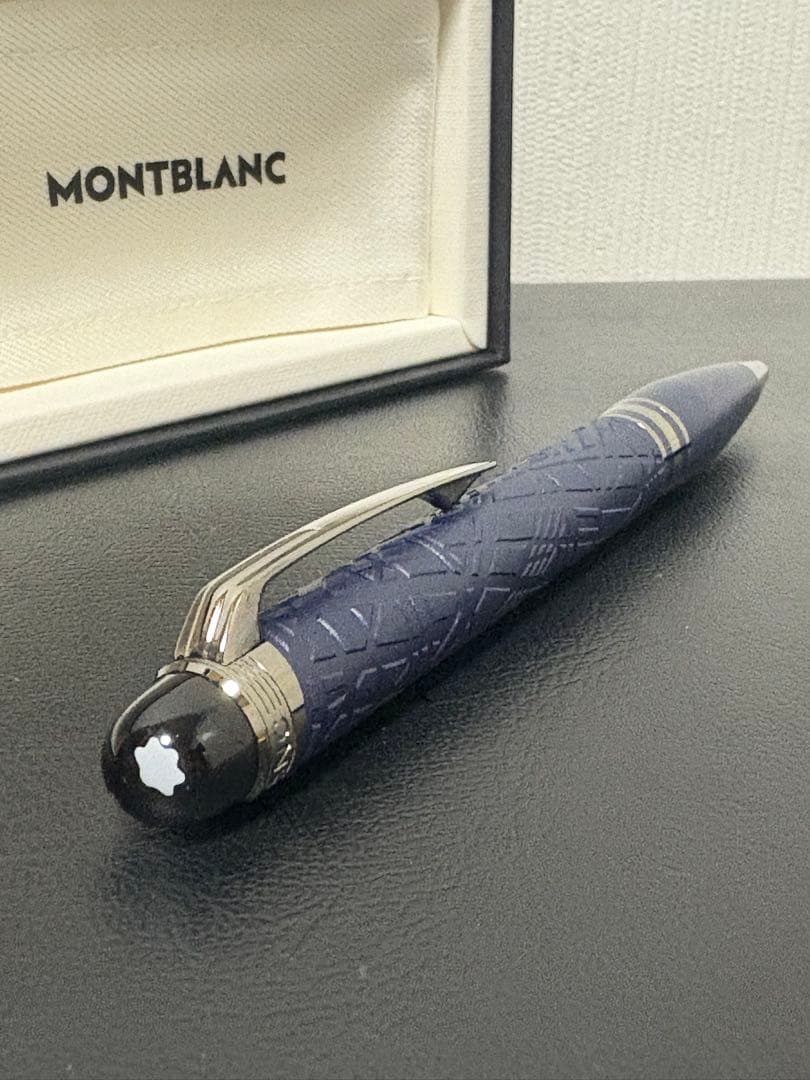 モンブラン　スターウォーカースペースブルー　プレシャスレジン　ほぼ未使用