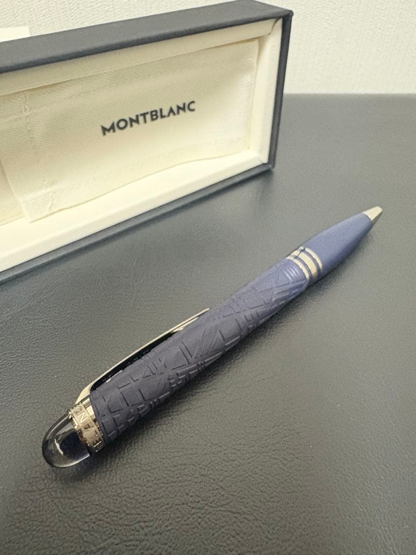 モンブラン　スターウォーカースペースブルー　プレシャスレジン　ほぼ未使用