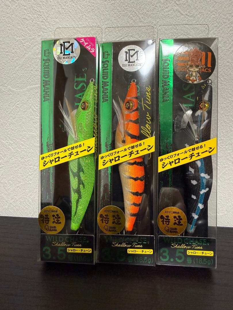 スクイッドマニア　ワイルドチェイス　3.5 シャローチューン　エギマニオリカラ③