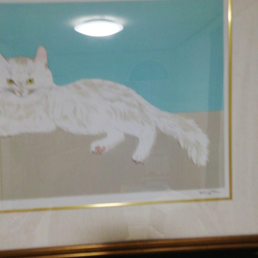 藤田嗣治白い猫