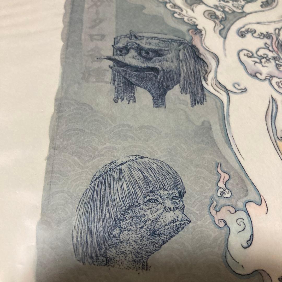 ポ－トフォリオ「山口晃 挿画 『菊燈台』」限定60部、デジタル・プリント