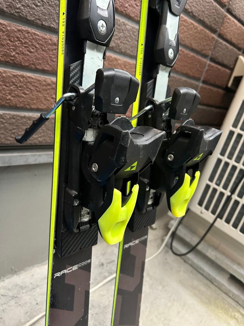 Fischer GS 155 スキー ビンディング付き