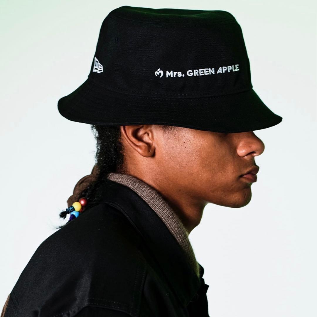 Mrs.GREEN APPLE ニューエラ　バケットハット ピンズ付き　ミセス