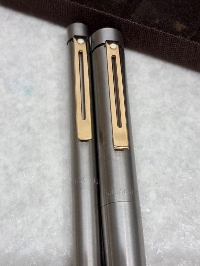 美品 SHEAFFER TARGA 万年筆 シェーファー 14K 585 F