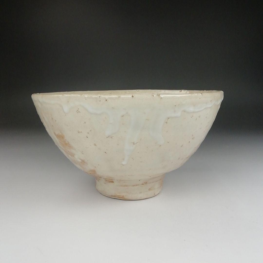 Ｔ５１６　茶碗　『萩焼』『長沢窯　原田隆峰 作』　共箱　抹茶碗　茶道具