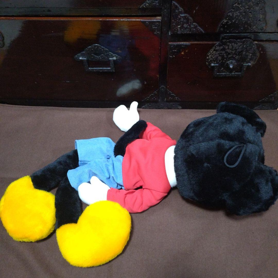 美品　ヴィンテージ【サンアンドスター】ミッキーマウス ぬいぐるみ 昭和レトロ